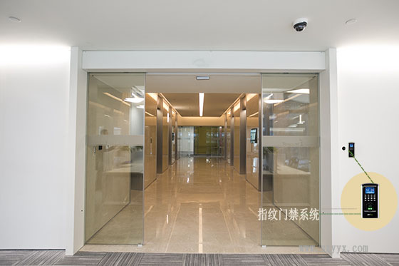 指紋門禁自動門
